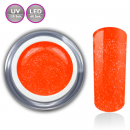 Dose rot neon Glitzer UV-Gel